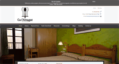 Desktop Screenshot of hotelcalamagat.com